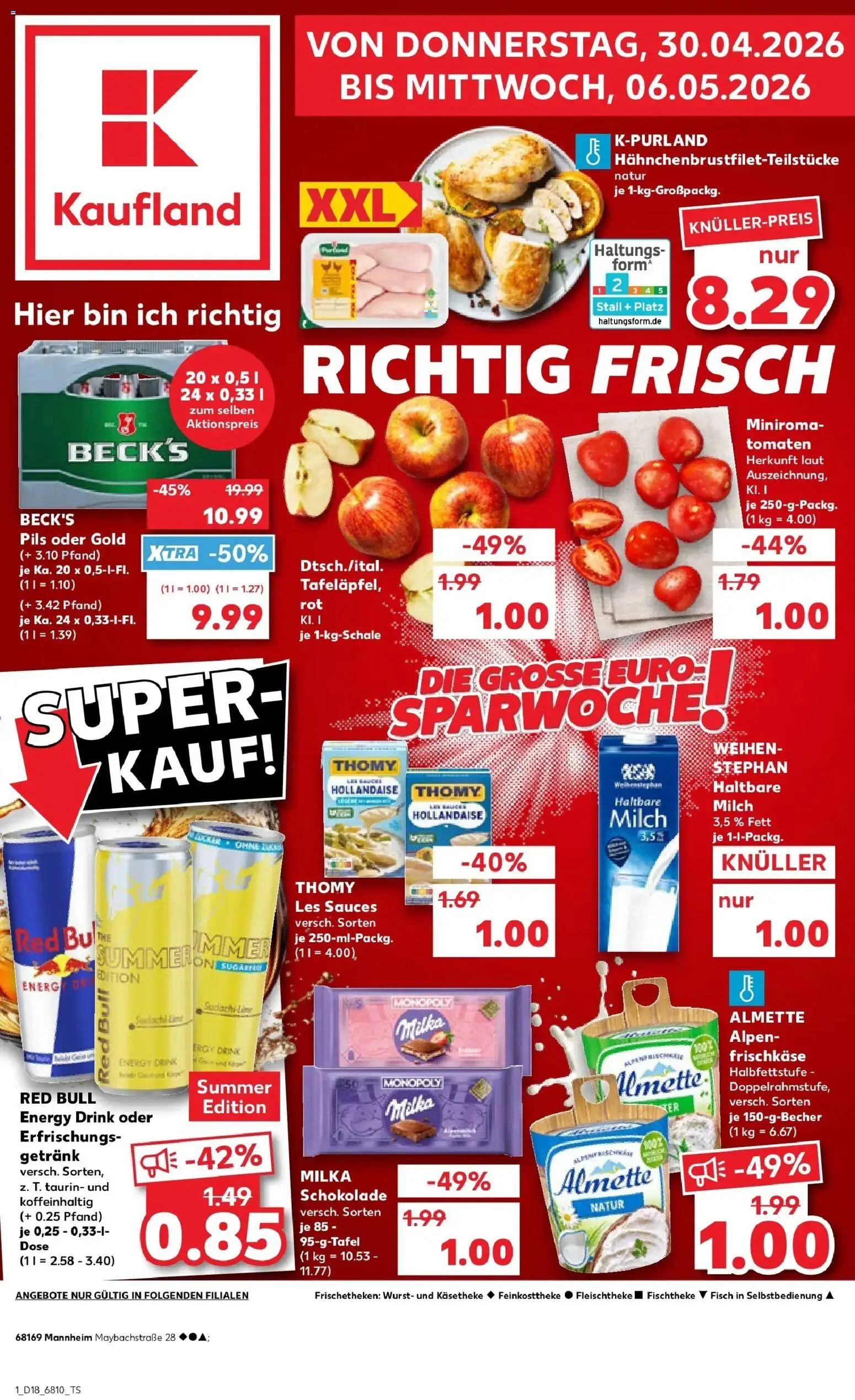 Vorschau von dem Prospekt des Geschäftes Kaufland, gültig ab dem 30.04.2026