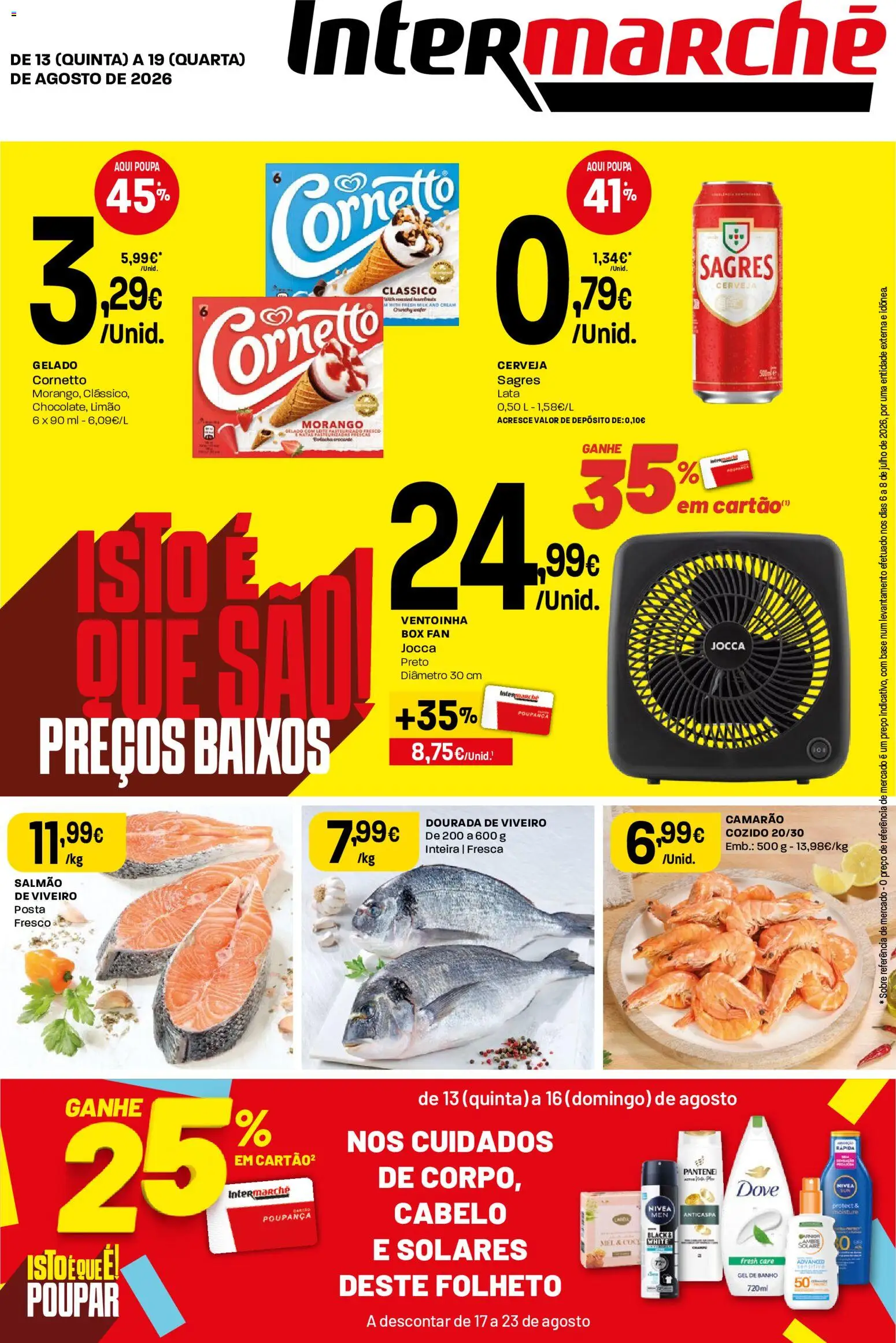 Pré-visualização do folheto da loja Intermarché válida a partir de 13/08/2026