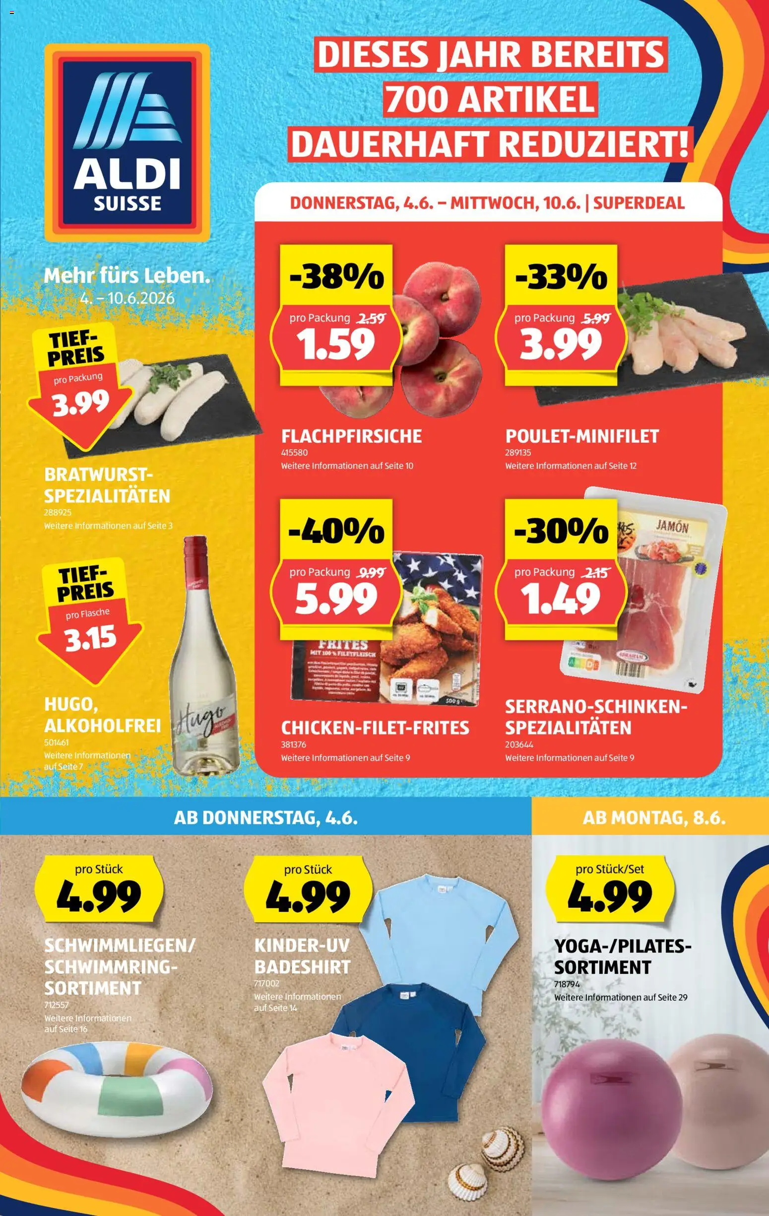 Vorschau des Merkblatts Aldi aktionen vom Shop Aldi gültig von 04.06.2026 bis 10.06.2026