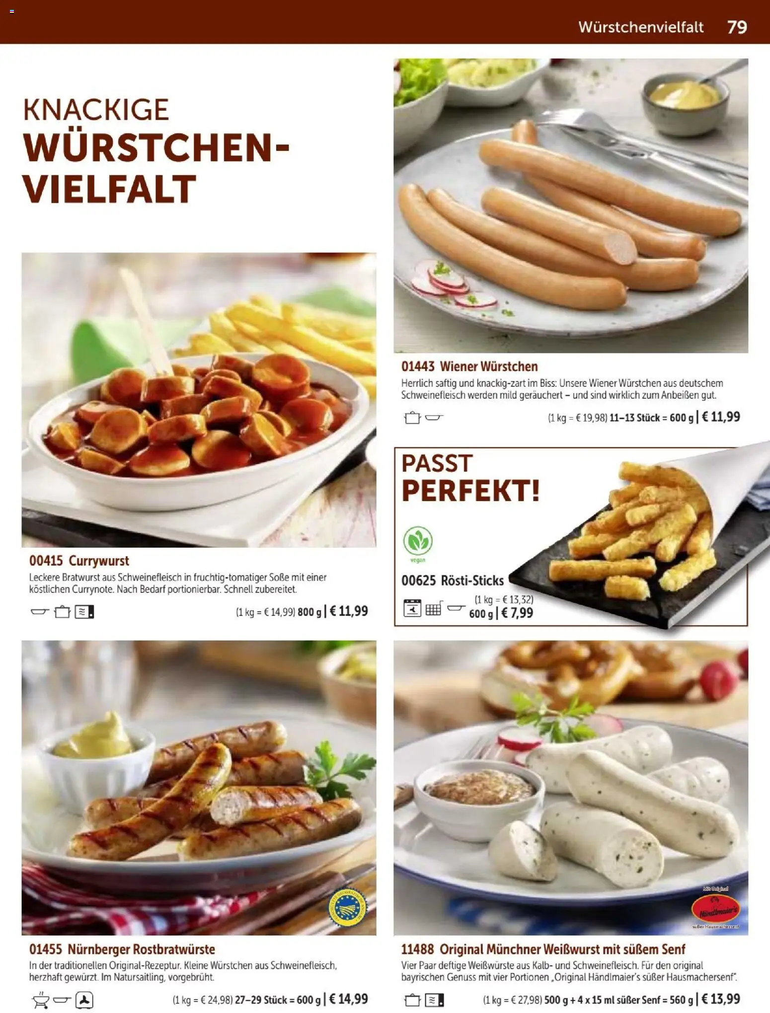 Vorschau von dem Prospekt des Geschäftes Bofrost, gültig ab dem 07.09.2026 - Bratwurst, Weißwurst, Soße, Schweinefleisch, Wiener wurstchen