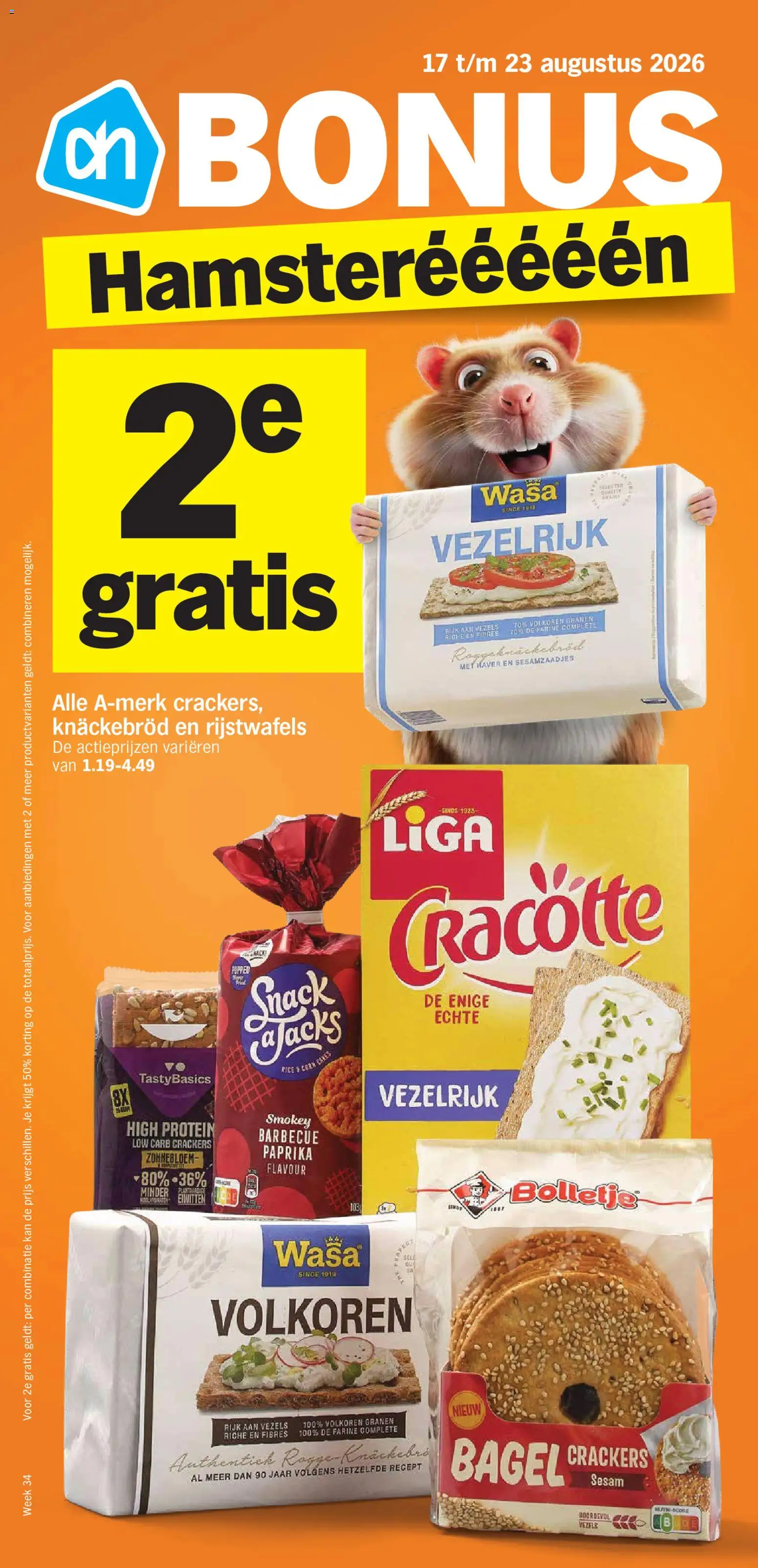 Voorbeeld van Albert Heijn folder week 34 van winkel Albert Heijn geldig vanaf 17-08-2026