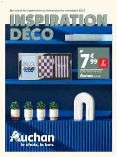 Voorbeeld van Auchan Inspiration déco van winkel Auchan geldig vanaf 01/09/2026