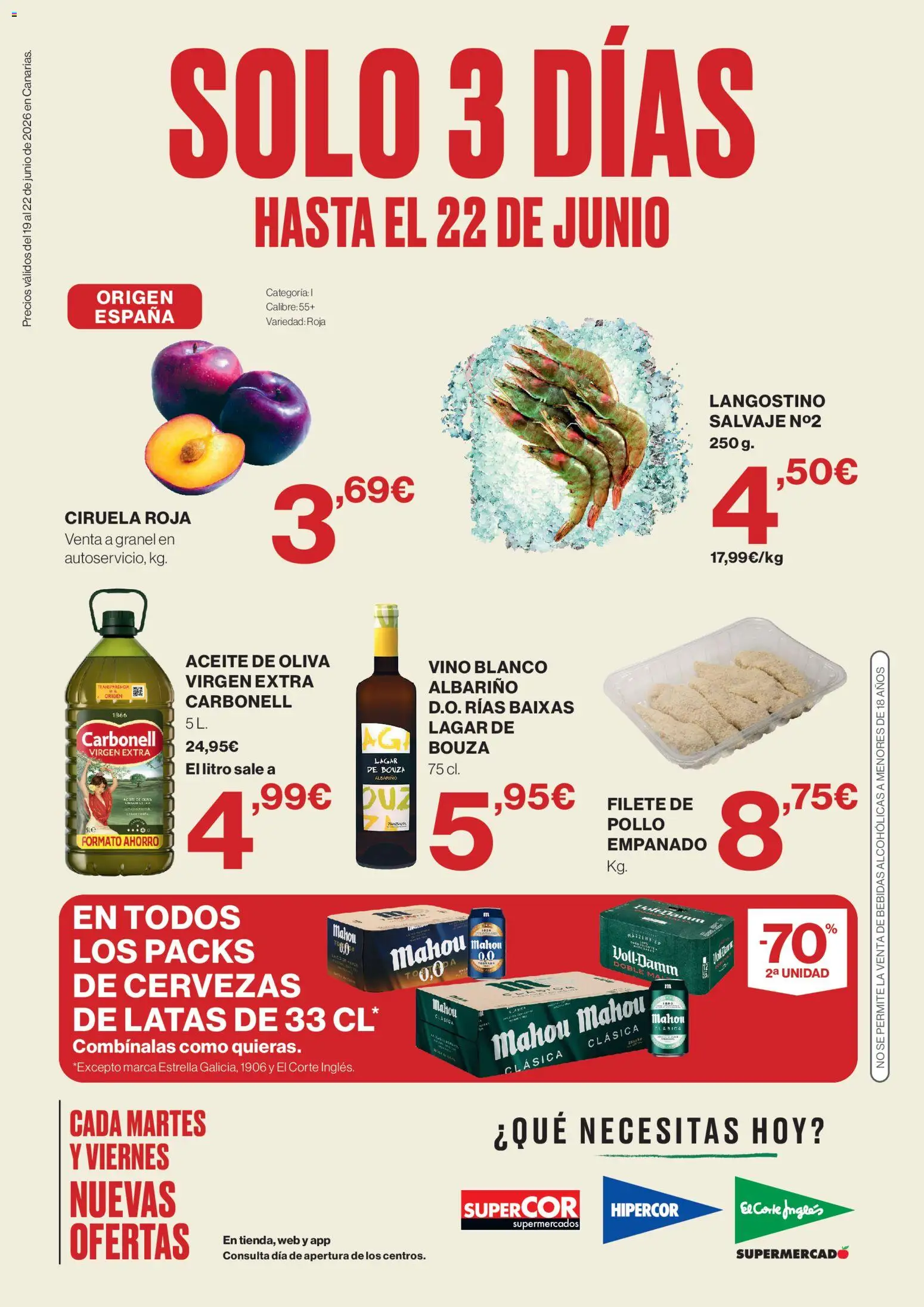 Vista previa del folleto de la tienda Supercor válido desde el 19/06/2026 