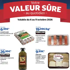 Prévisualisation de Costco Votre valeur sûre au quotidien 6 au 11 octobre 2026 du magasin Costco formulaire valide 06/10/2026
