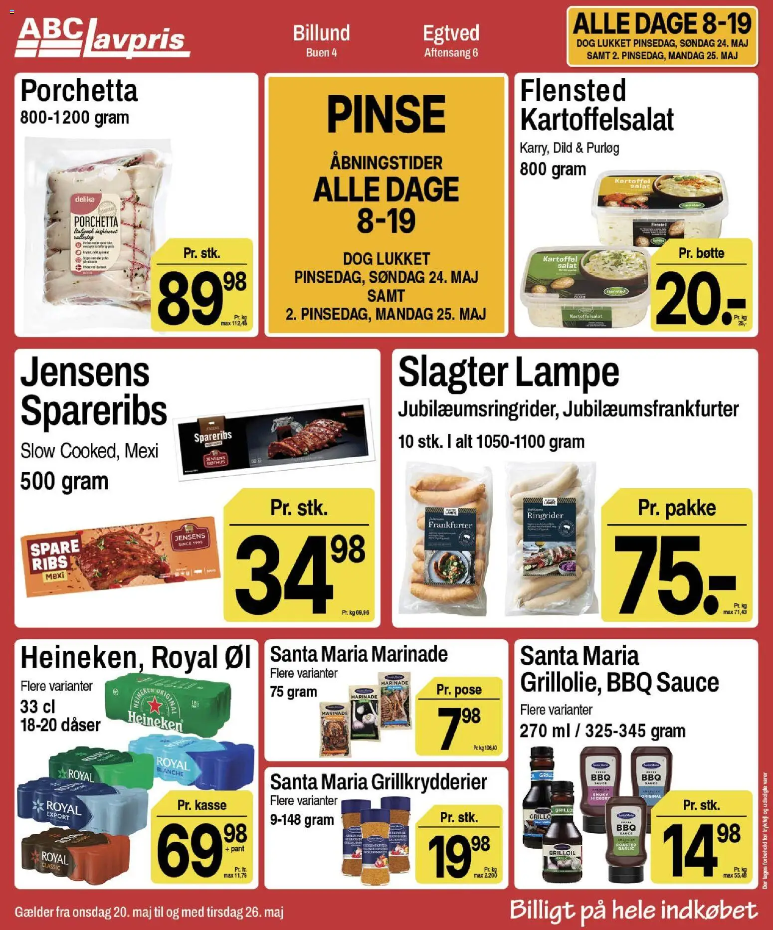 Eksempel på tilbudsavis Abc Lavpris - Billund fra butik Abc Lavpris gyldig fra 20/05/2026