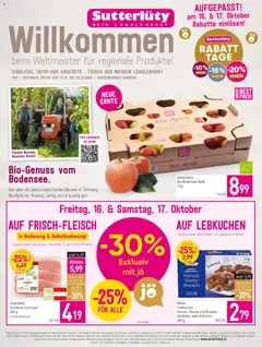 Vorschau der Angebote: Sutterlüty Sutterlüty Flugblatt gültig ab 15.10.2026