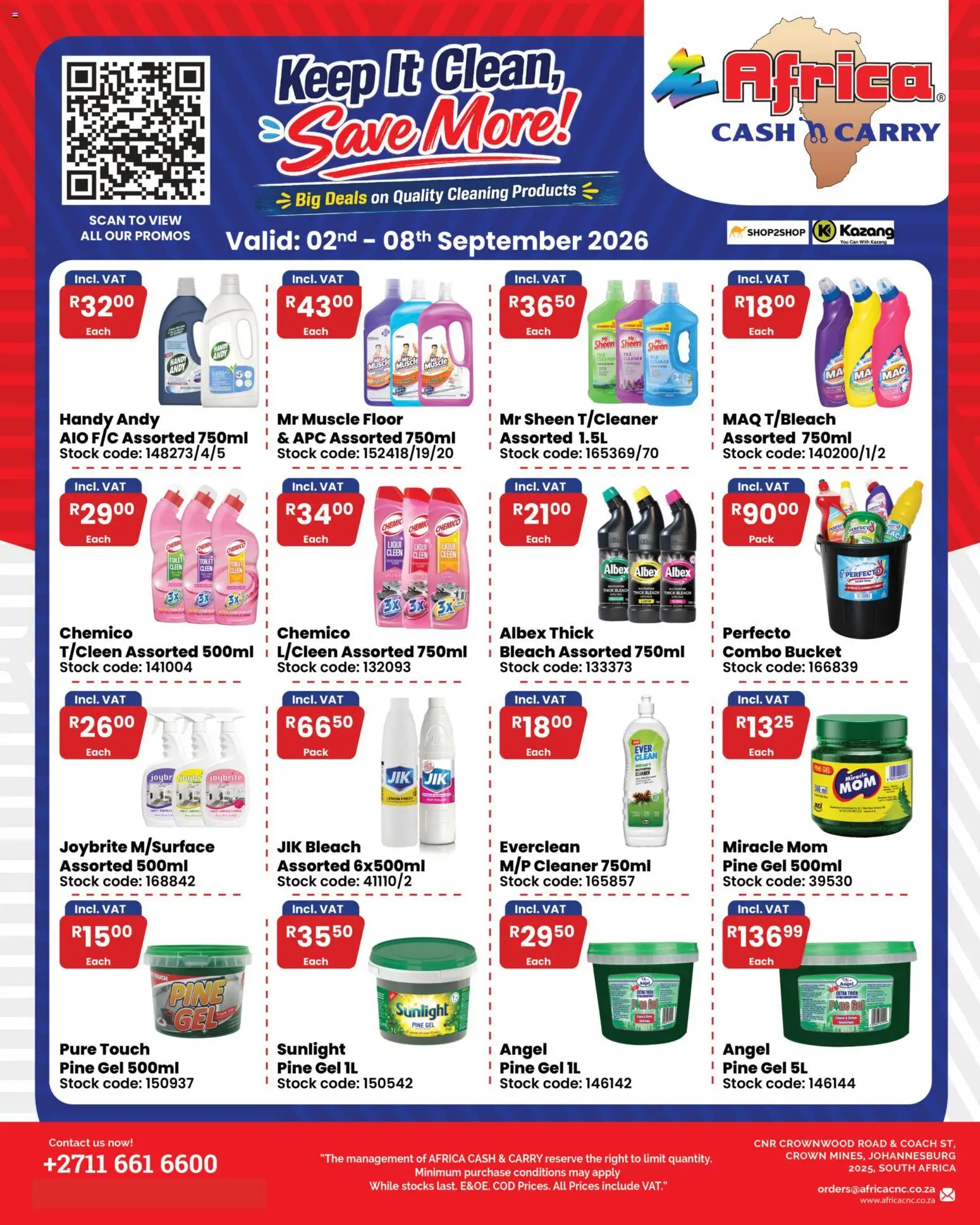 Preview of Africa Cash & Carry flyer valid from 02/09/2026