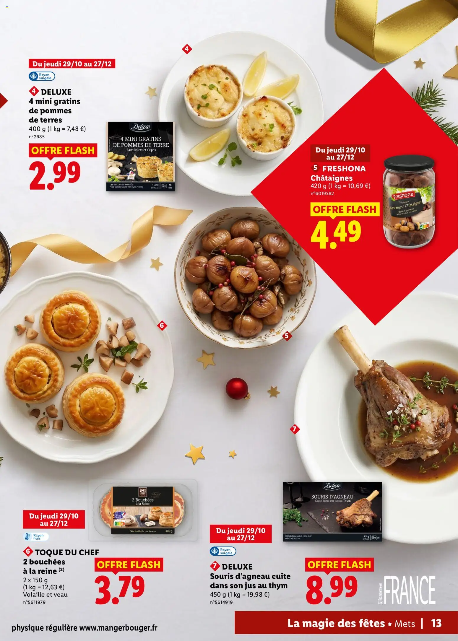 Prévisualisation de LIDL Catalogue de Noël du magasin LIDL formulaire valide 29/10/2026
