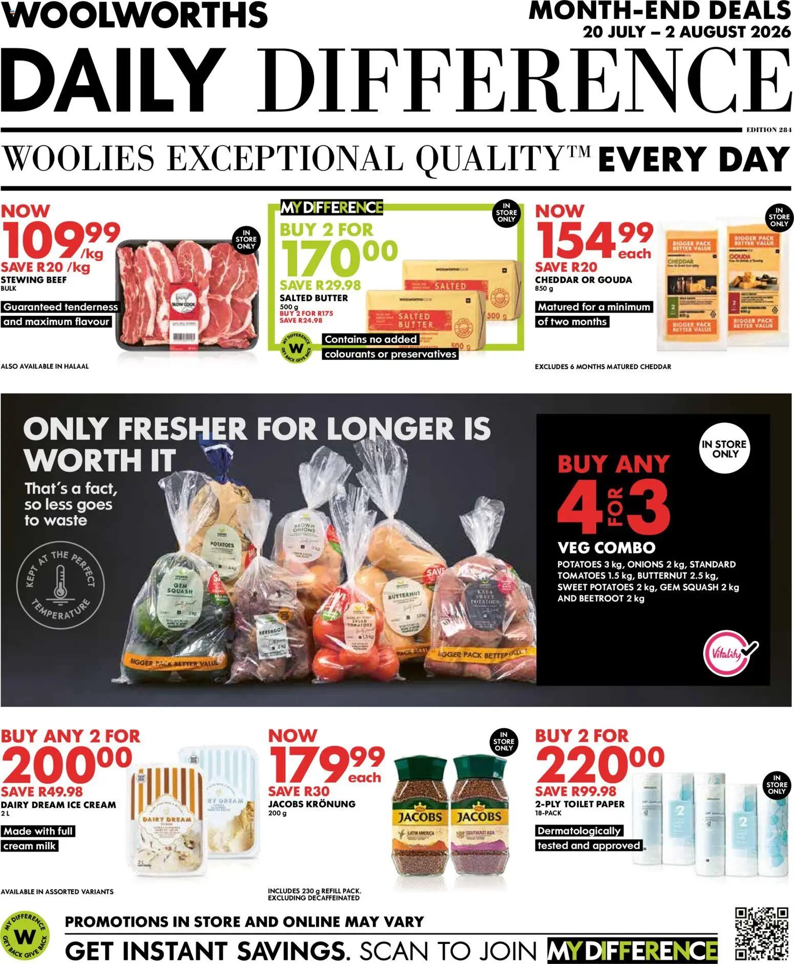 Preview of Woolworths flyer valid from 20/07/2026