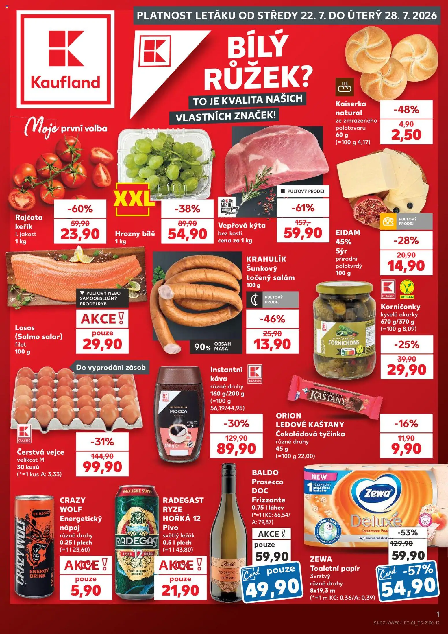 Náhled nabídky: Kaufland Kaufland leták - Plzeň Bory platný od 22.07.2026
