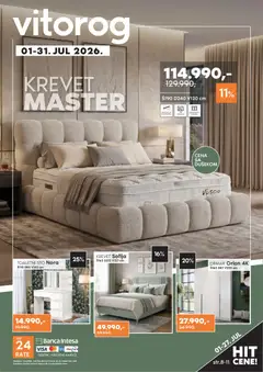 Pregled Vitorog kataloga - važi od 01.07.2026