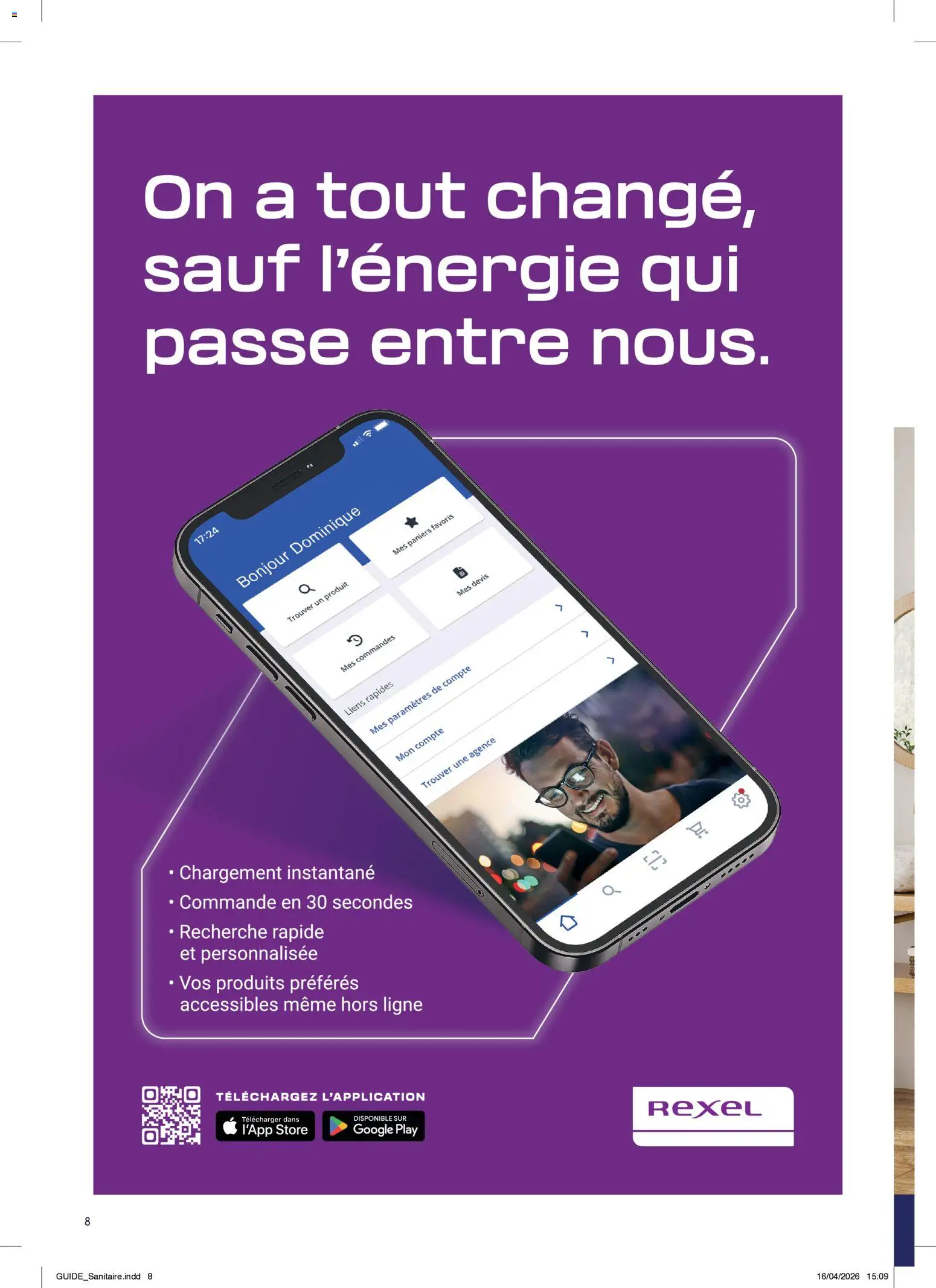 Prévisualisation de Rexel - Brochure Sanitaire du magasin Rexel formulaire valide 20/04/2026 - Store