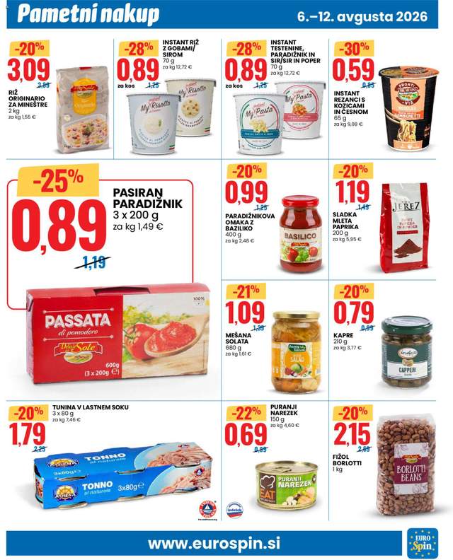 Novi Eurospin katalog od 06.08.