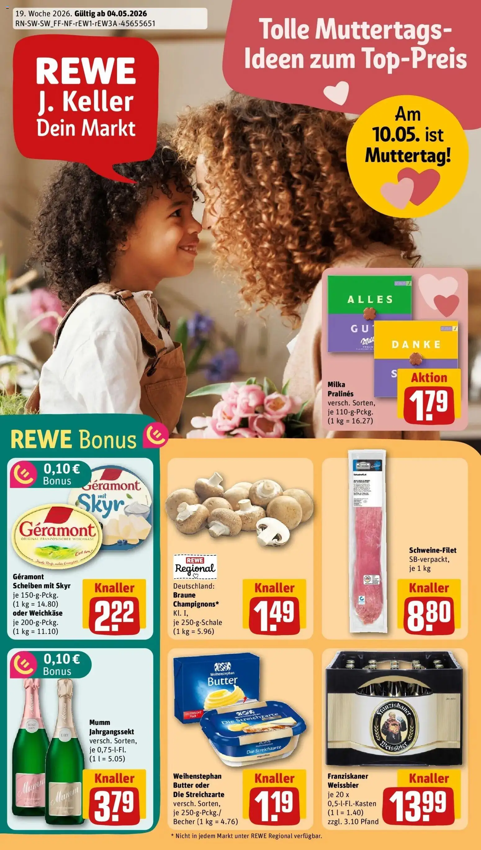 Vorschau von dem Prospekt des Geschäftes Rewe, gültig ab dem 03.05.2026