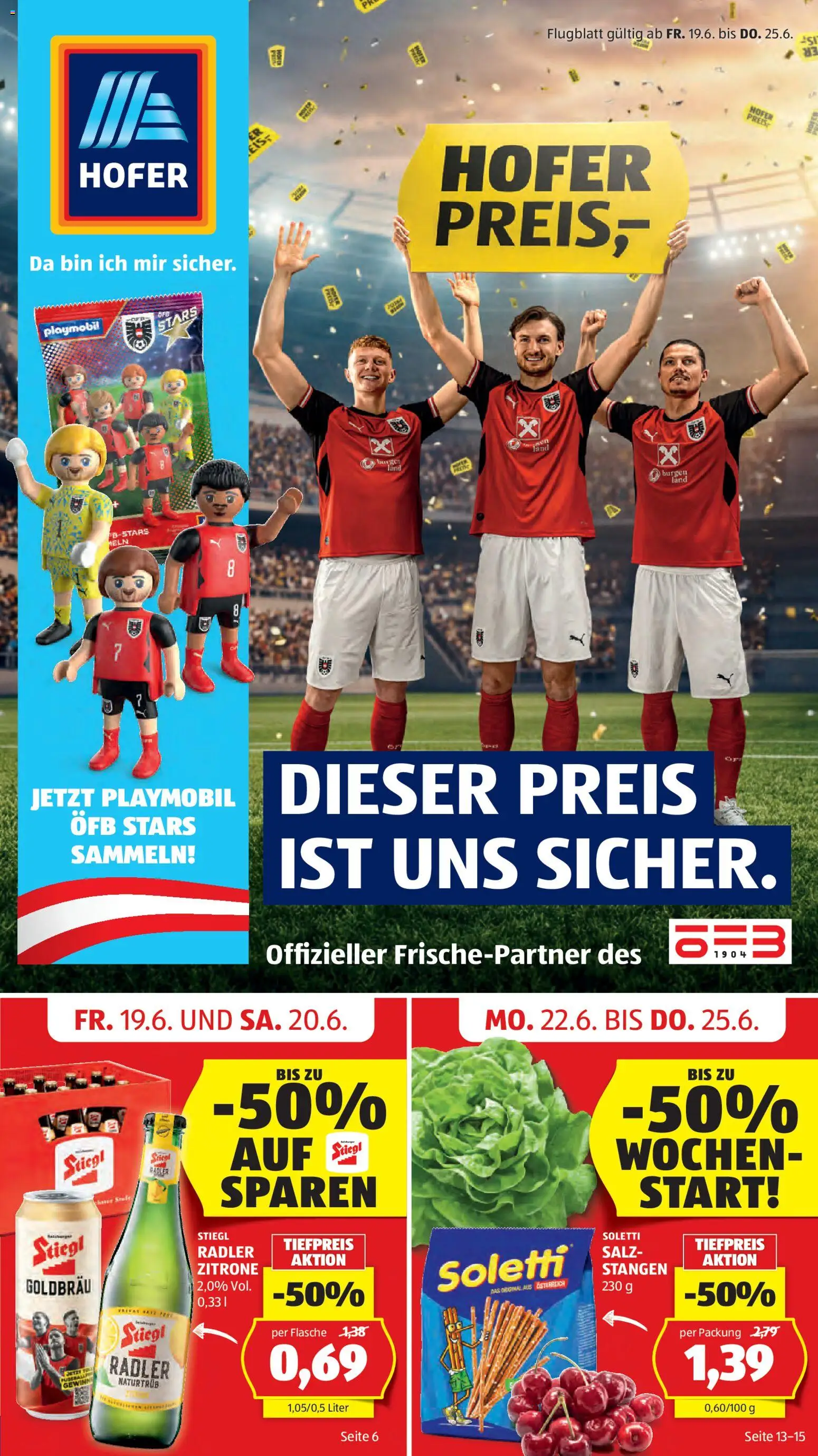 Vorschau der Angebote: Hofer Hofer Flugblatt gültig ab 19.06.2026