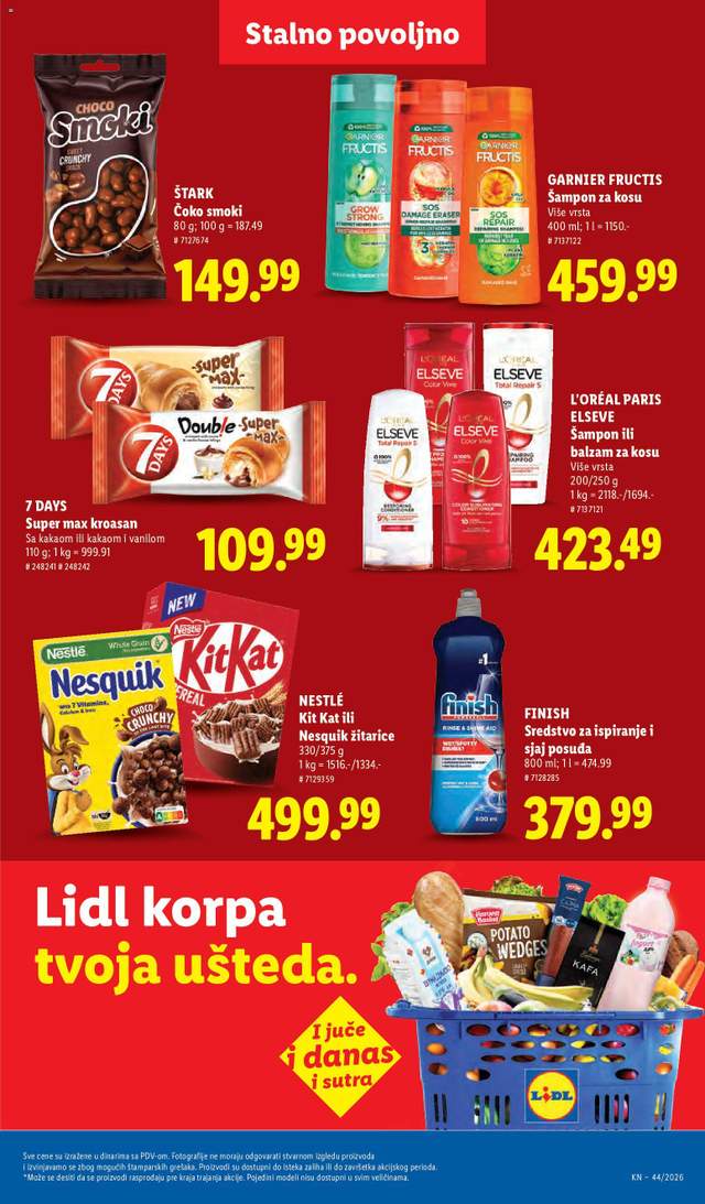 Novi Lidl katalog od 29.10.