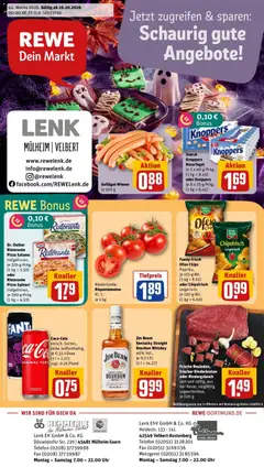 Vorschau von dem Prospekt des Geschäftes Rewe, gültig ab dem 26.10.2026