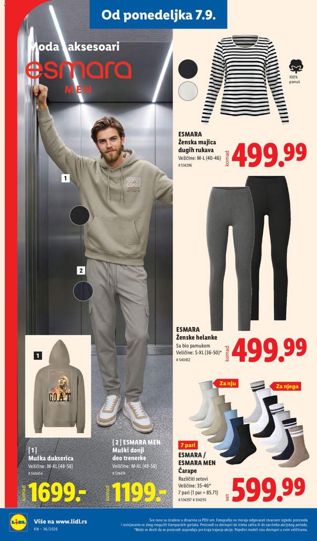 Novi Lidl katalog od 03.09.