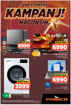 Förhandsgranska reklamblad Power erbjudanden från butik Power gäller från 03/08/2026