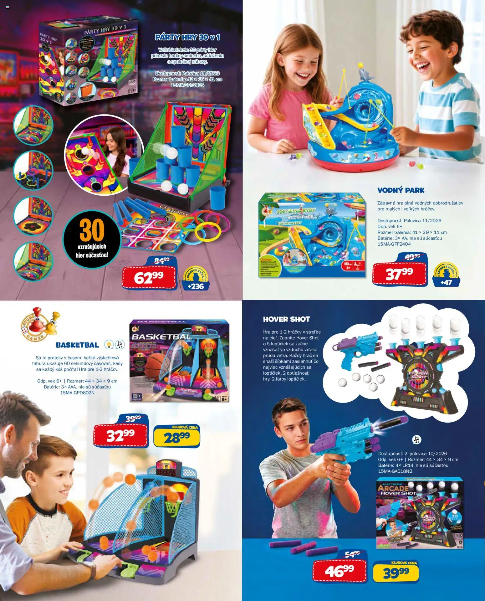 Náhľad ALLTOYS letáku platného od 06.10.2026 - Hodiny, Ryby, Hra, Kôš, Batérie