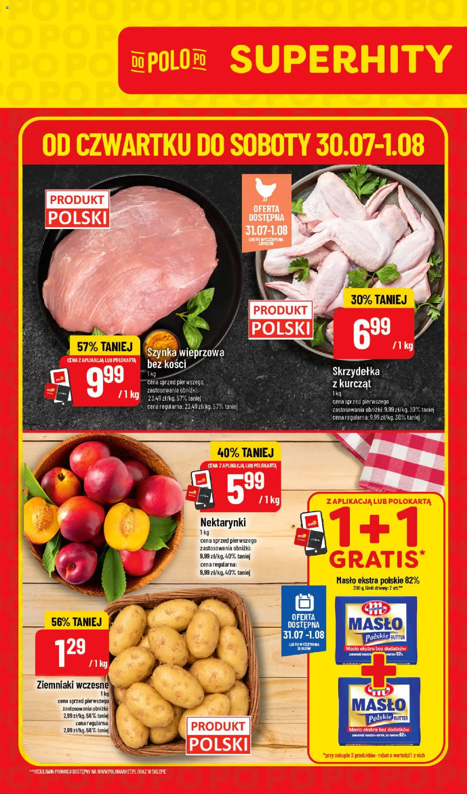 Pogląd gazetki "POLOmarket gazetka - Super Hity" ze sklepu POLOmarket ważnej od 30.07.2026