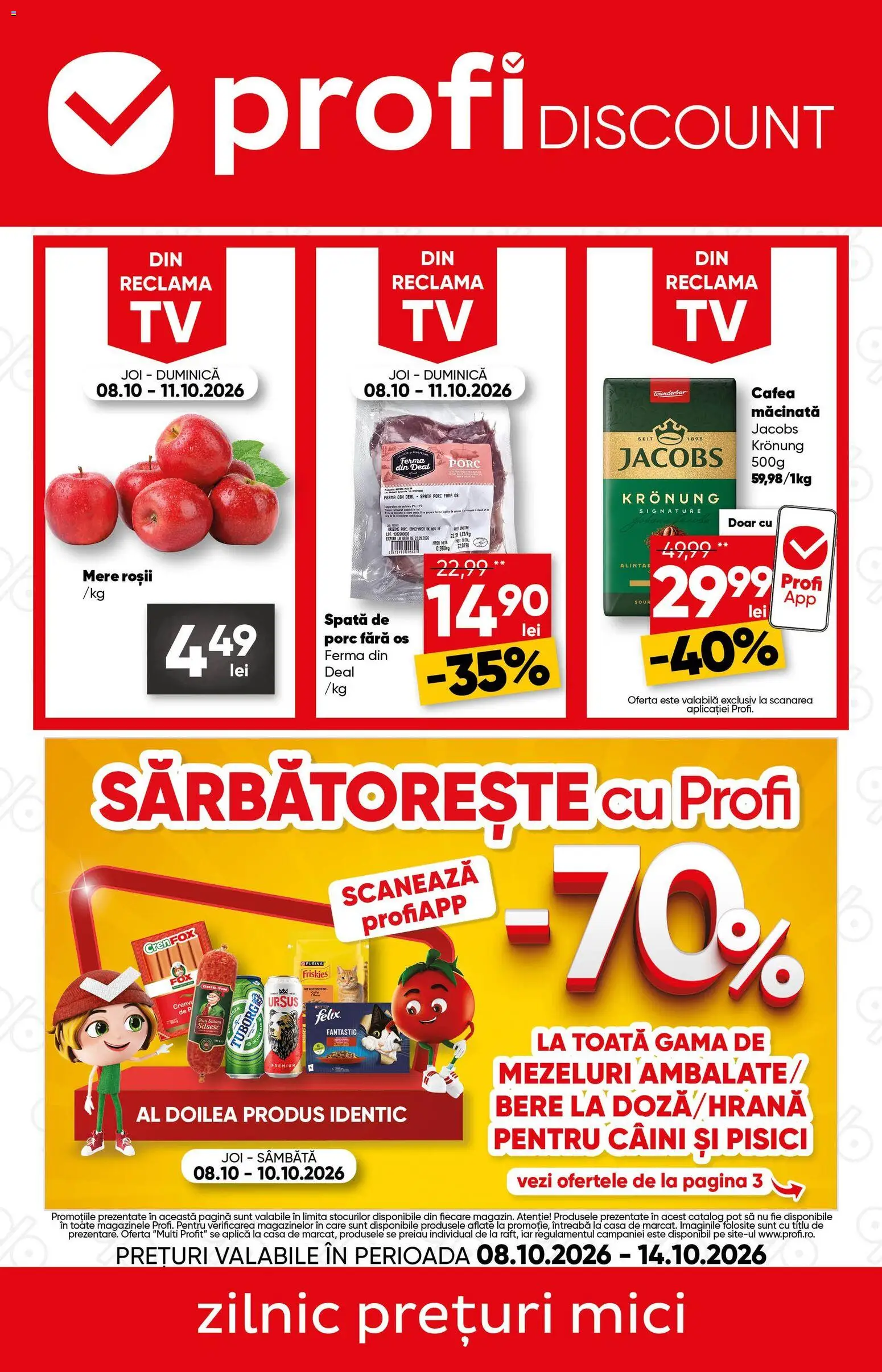 Previzualizarea de cataloage: Profi Profi Catalog Discount valabil de la 08.10.2026