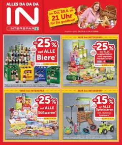 Vorschau der Angebote: Interspar Interspar Flugblatt - Burgenland Sued gültig ab 30.04.2026