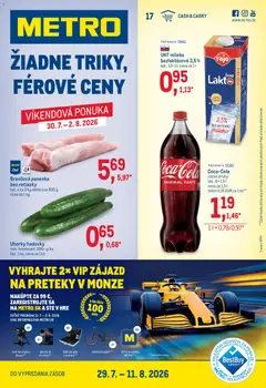 Náhľad Metro letáku platného od 29.07.2026