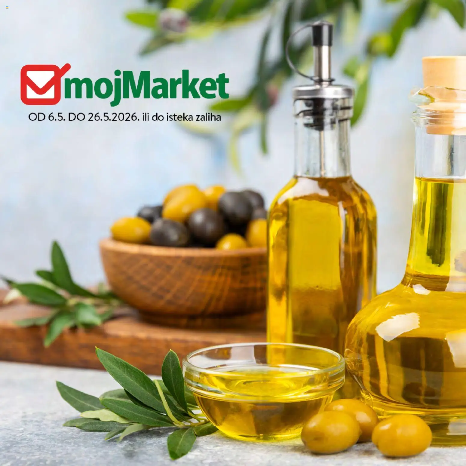 Pregled letka mojMarket katalog trgovine mojMarket vrijedi od 06.05.2026