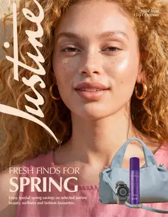 Preview of Justine flyer valid from 15/10/2026