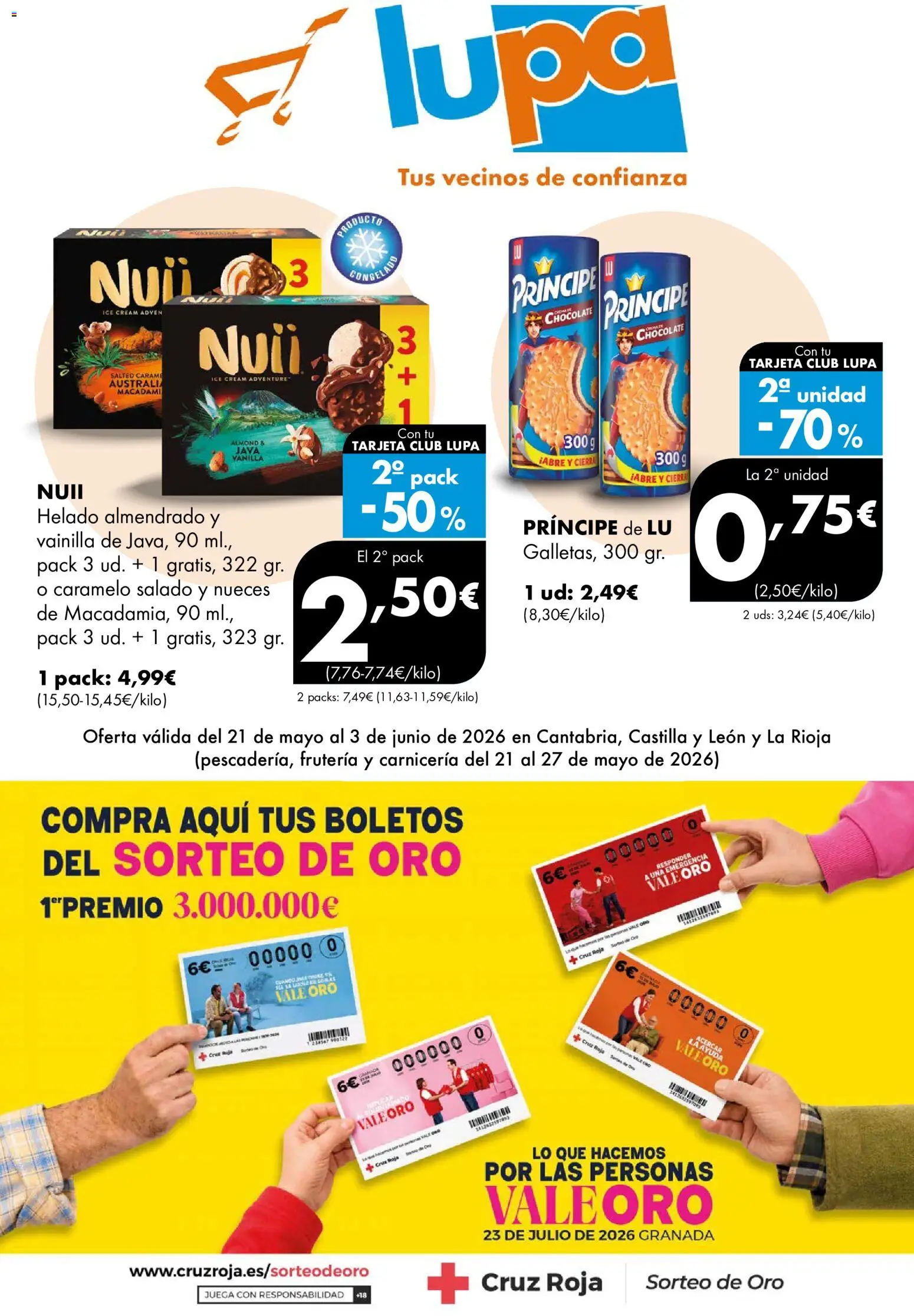 Vista previa del folleto de la tienda Lupa Supermercados válido desde el 21/05/2026 