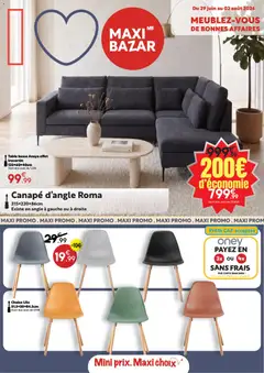 Prévisualisation de Maxi Bazar catalogue du magasin Maxi Bazar formulaire valide 29/06/2026