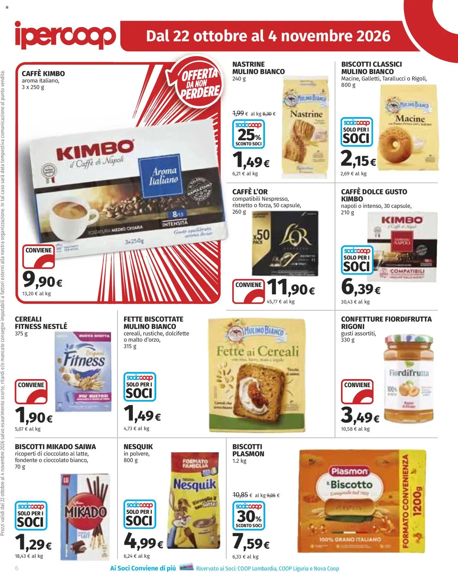 Anteprima dell'opuscolo Ipercoop volantino dal negozio Ipercoop valido da 22/10/2026