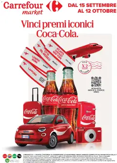 Anteprima dell'opuscolo Carrefour volantino Market Speciale Coca-Cola dal negozio Carrefour valido da 15/09/2026