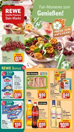 Vorschau von dem Prospekt des Geschäftes Rewe, gültig ab dem 05.07.2026