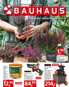 Náhľad Bauhaus letáku platného od 07.09.2026