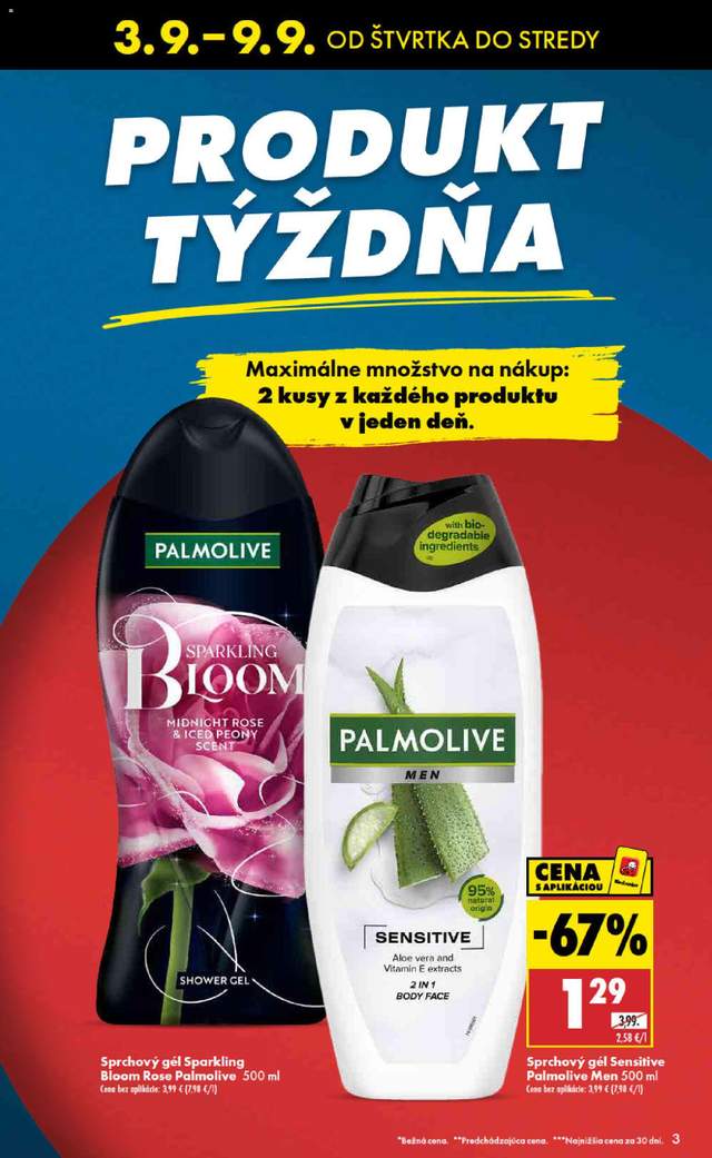 Nový Biedronka leták od 03.09.
