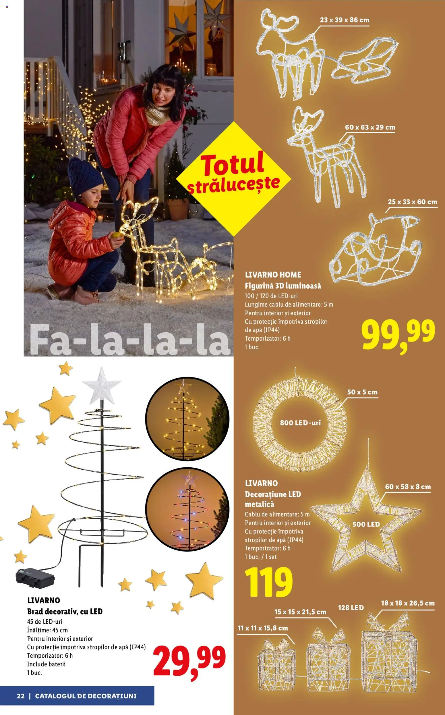 Previzualizarea de cataloage: Lidl Lidl Catalog Decorațiuni valabil de la 05.11.2026 - Apă, LED, Baterii, Cablu