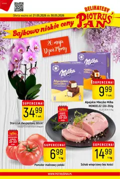 Pogląd gazetki "Piotruś Pan gazetka" ze sklepu Piotruś Pan ważnej od 21.05.2026