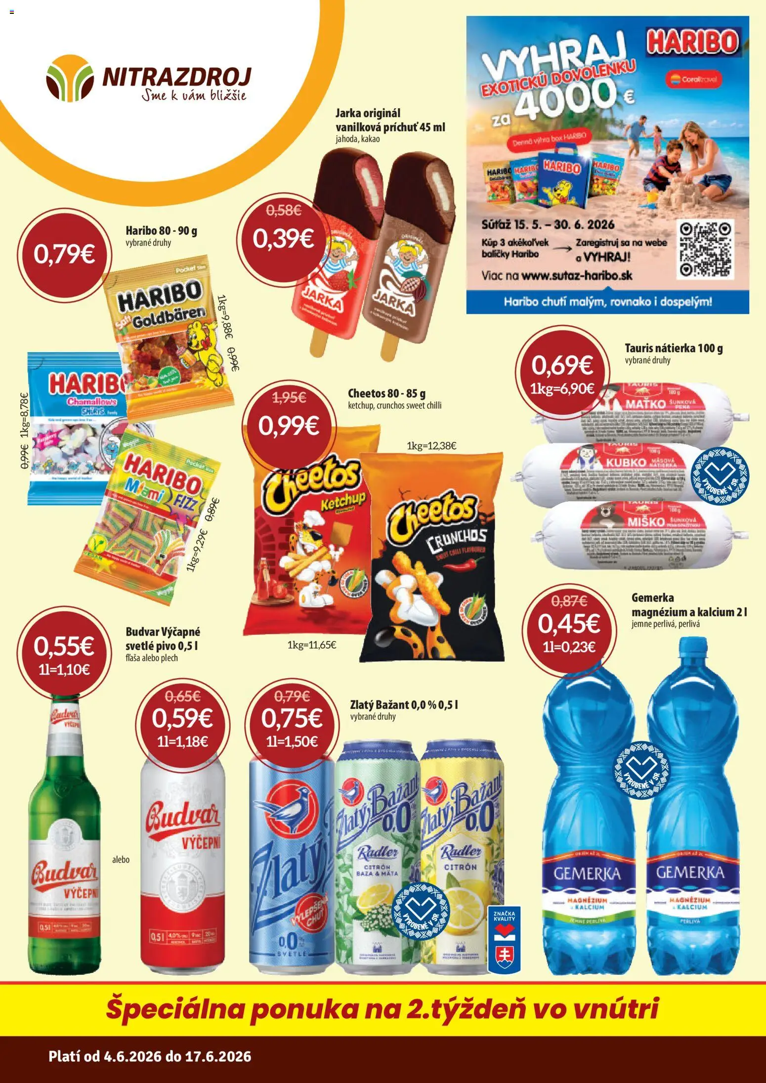 Náhľad Nitrazdroj letáku platného od 05.06.2026
