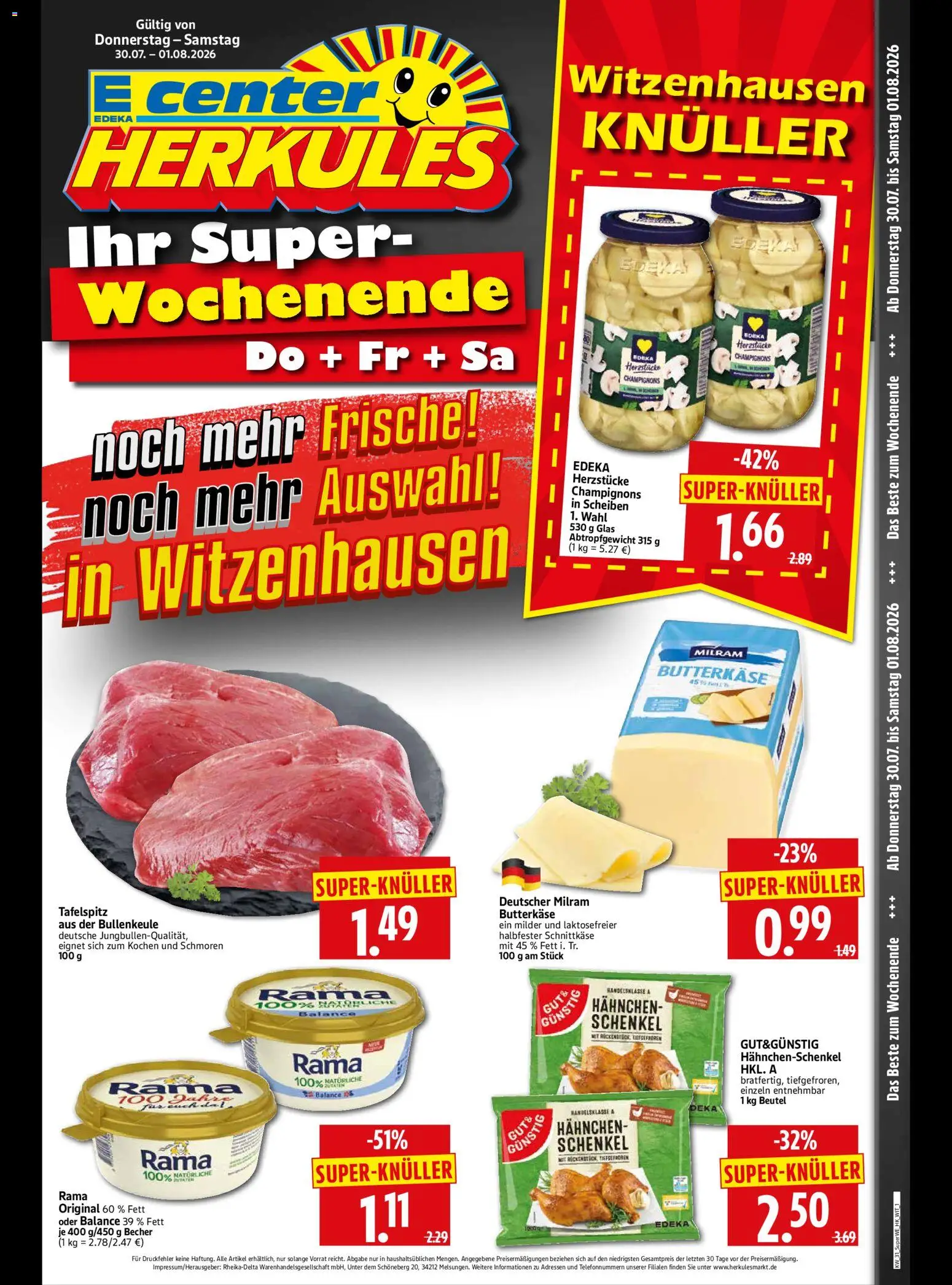 Vorschau von dem Prospekt des Geschäftes HERKULES, gültig ab dem 30.07.2026
