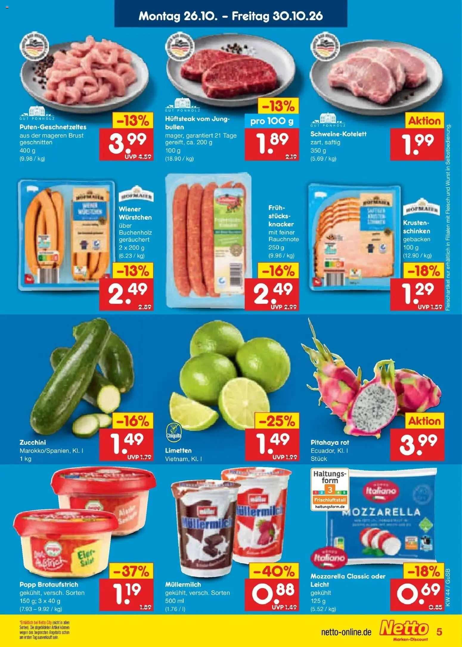 Vorschau von dem Prospekt des Geschäftes Netto Marken-Discount, gültig ab dem 26.10.2026