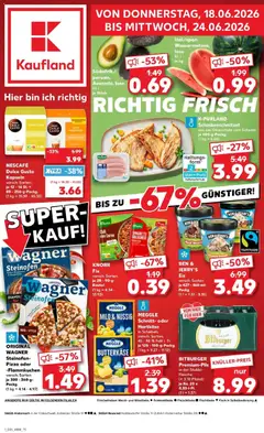Vorschau von dem Prospekt des Geschäftes Kaufland, gültig ab dem 18.06.2026