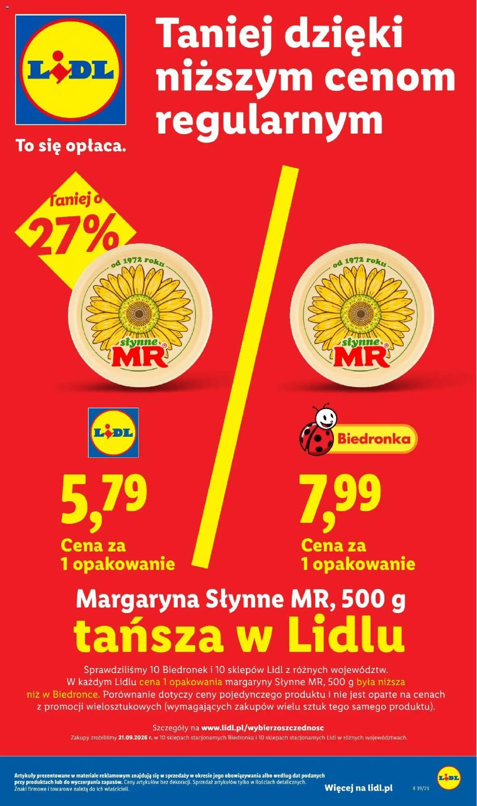 Pogląd gazetki "Lidl gazetka" ze sklepu Lidl ważnej od 24.09.2026