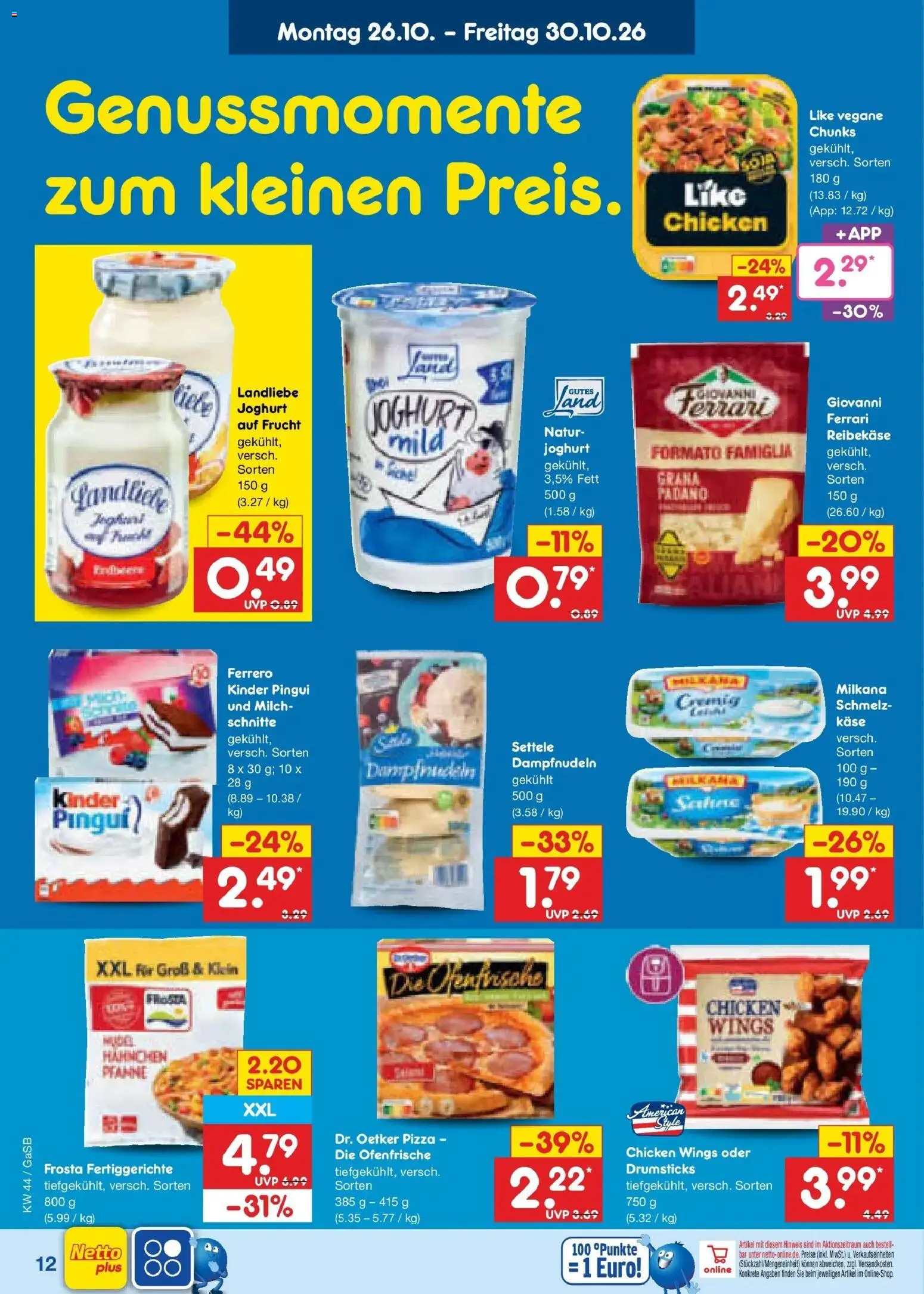 Vorschau von dem Prospekt des Geschäftes Netto Marken-Discount, gültig ab dem 26.10.2026