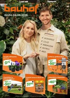 Bauhof kliendilehe eelvaade alates 02.04.2026