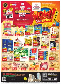 Preview of the catalogue Al Madina catalogue wow deal suprise of store Al Madina valid from 7 Aug, 2026