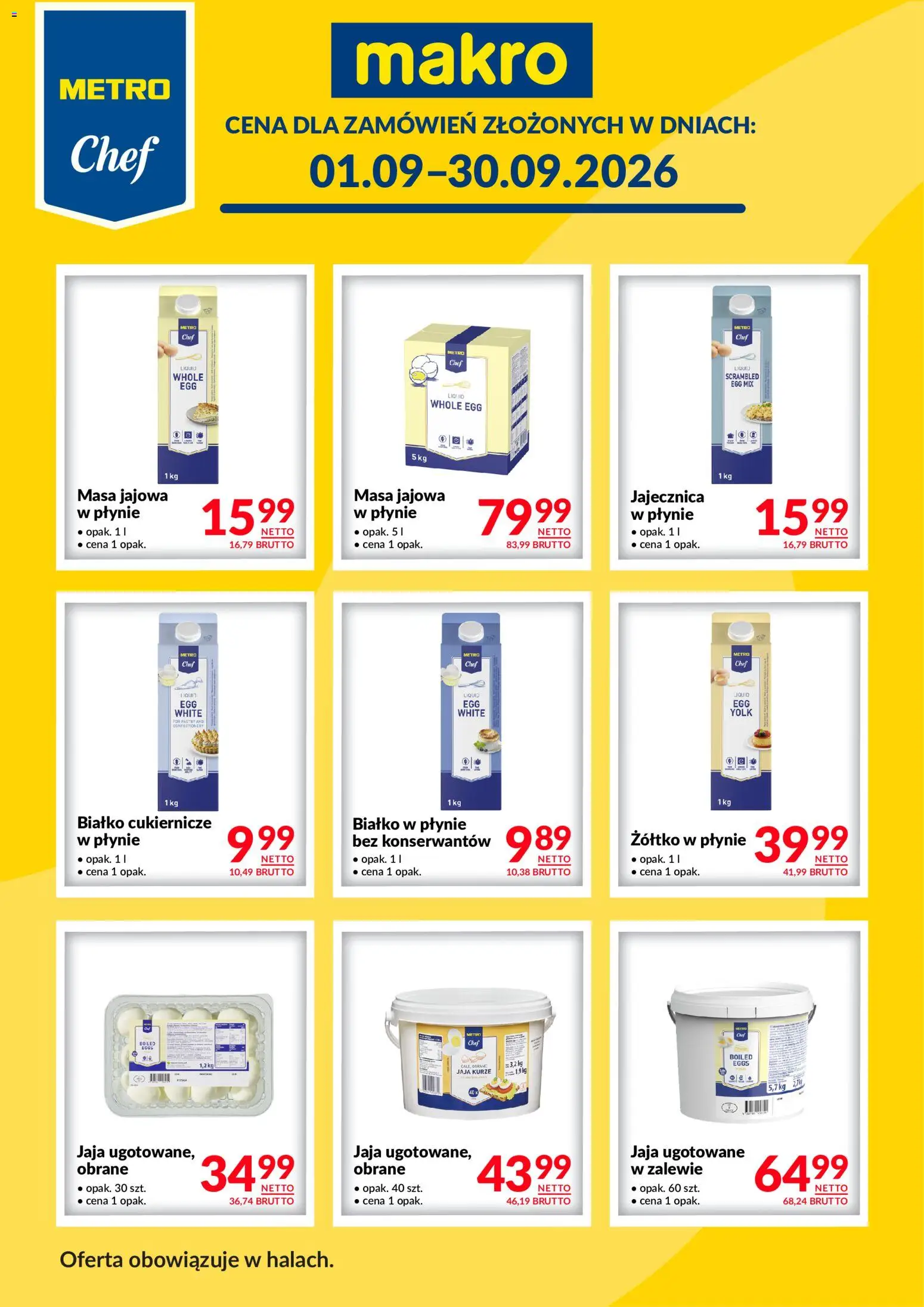 Pogląd gazetki "Makro gazetka - Metro Chef" ze sklepu Makro ważnej od 01.09.2026