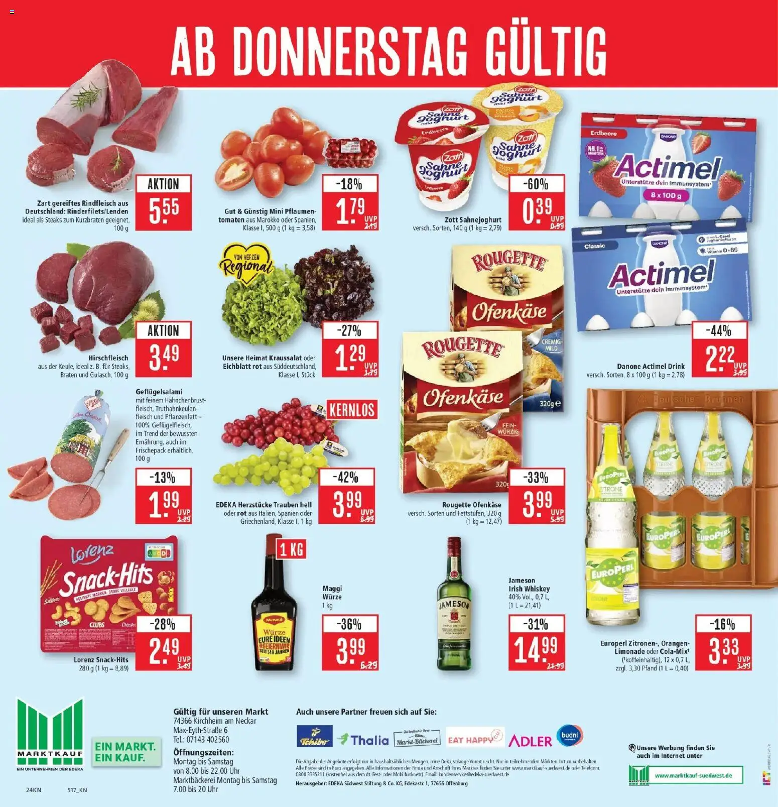 Vorschau von dem Prospekt des Geschäftes Marktkauf, gültig ab dem 26.10.2026