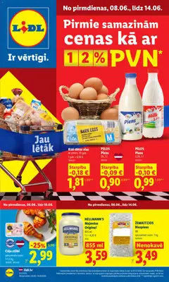 Skatīt Lidl akciju bukletu, derīgs no 08.06.2026.